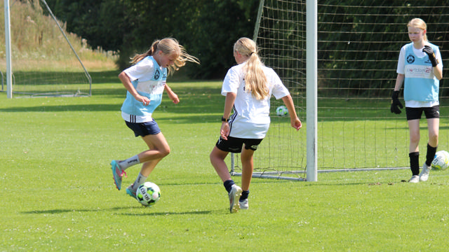 Gruppebillede af JYSK talentcenter SIF Q