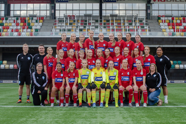 SIF Q U19 Holdbillede på Jysk Park