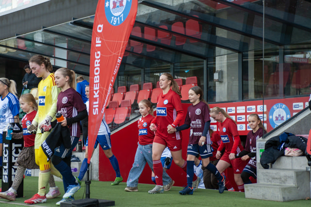 Indløb på Jysk Park