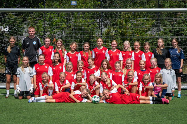 Gruppebillede fra SIF Q Sommercamp 2024.