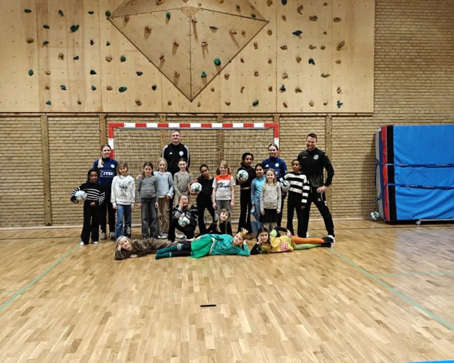 Fodbold på programmet i SFO'en