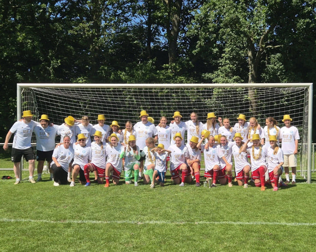 Holdbillede U19 vinder divisionen