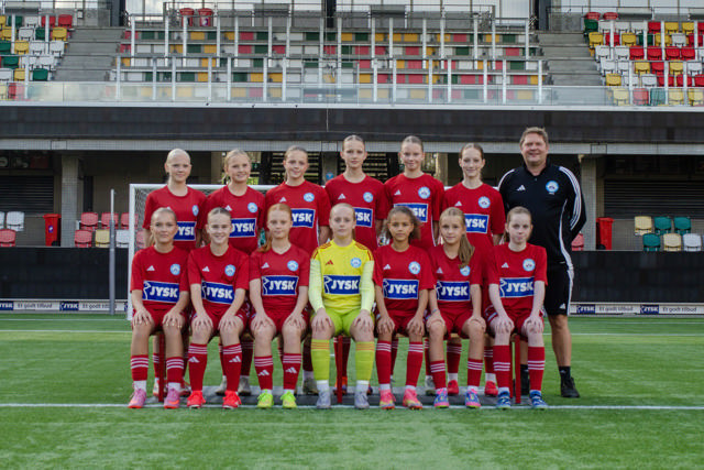 SIF Q U14 holdbillede på Jysk Park