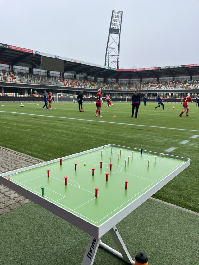 Taktikbord på Jysk Park
